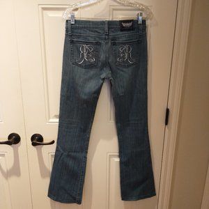 Women's Rock & Republic size 26 low rise bootcut jeans